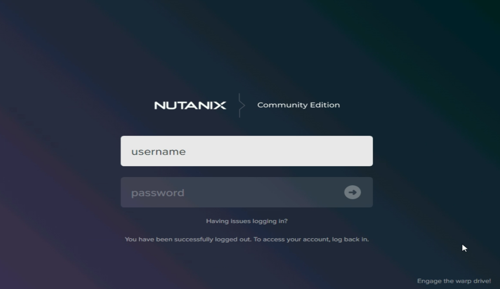 使用 VMware Workstation 部署 Nutanix CE